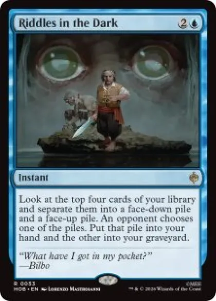 Riddles in the Dark (foil) - The Hobbit