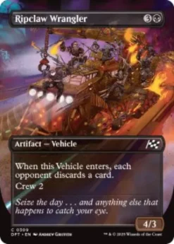Ripclaw Wrangler (foil) (borderless) - Aetherdrift Varianten