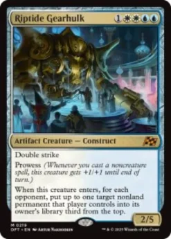 Riptide Gearhulk (foil) - Aetherdrift