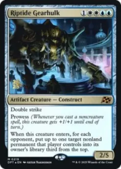 Riptide Gearhulk (foil) - Aetherdrift Prerelease Promo's