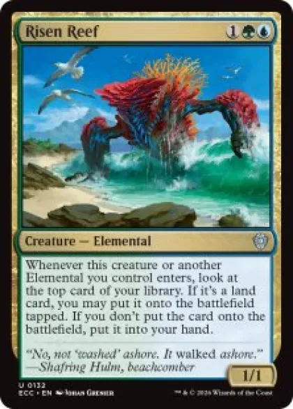 Risen Reef - Lorwyn Eclipsed Commander