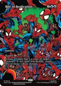 Rite of Replication (#14) (foil) (borderless) - Marvel