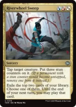 Riverwheel Sweep (foil) - Tarkir: Dragonstorm