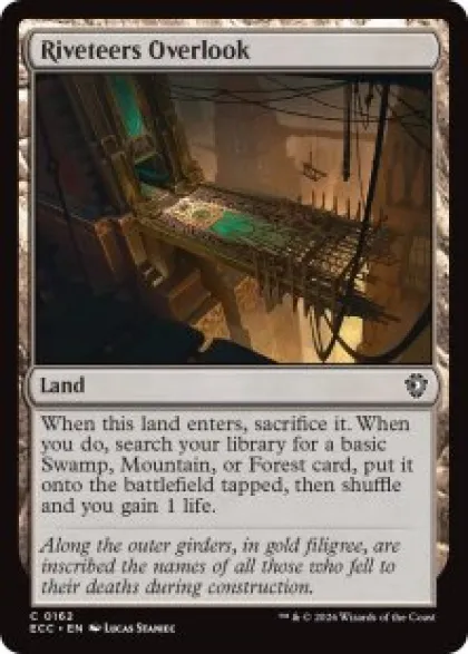 Riveteers Overlook - Lorwyn Eclipsed Commander