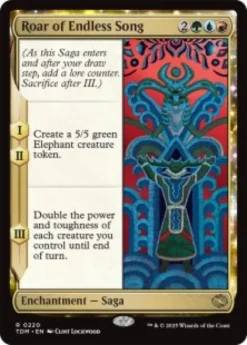 Roar of Endless Song (foil) - Tarkir: Dragonstorm