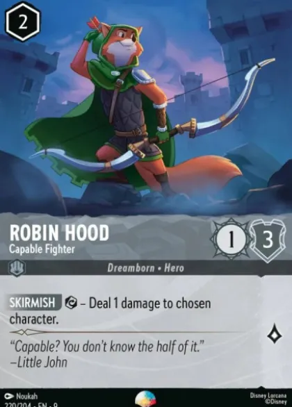 Robin Hood, Capable Fighter (foil) (borderless) - Fabled