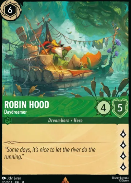Robin Hood, Daydreamer - Fabled