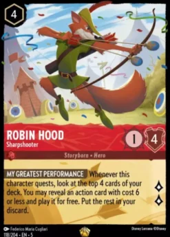 Robin Hood, Sharpshooter (foil) - Shimmering Skies