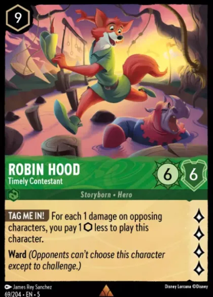 Robin Hood, Timely Contestant - Shimmering Skies