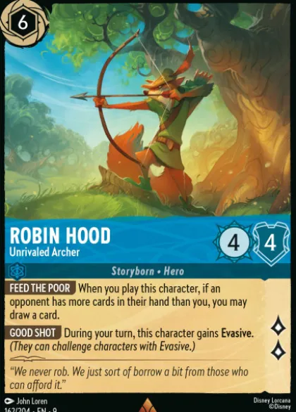 Robin Hood, Unrivaled Archer (foil) - Fabled