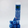 Role Playing Dice Set Solid Blue (7-delig)