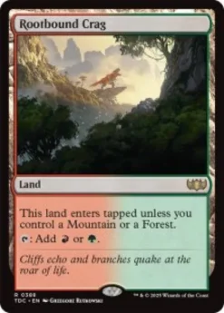Rootbound Crag - Tarkir: Dragonstorm Commander