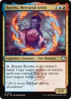 Rootha, Mercurial Artist - Secrets of Strixhaven Commander