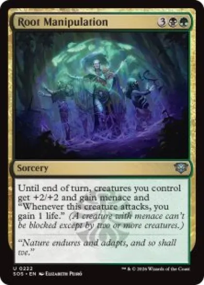 Root Manipulation (foil) - Secrets of Strixhaven