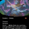 Rot-Curse Rakshasa (borderless) - Tarkir: Dragonstorm Varianten