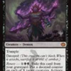 Rot-Curse Rakshasa (foil) - Tarkir: Dragonstorm Planeswalker Stamped