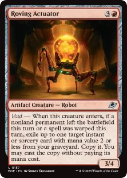 Roving Actuator (foil) - Edge of Eternities