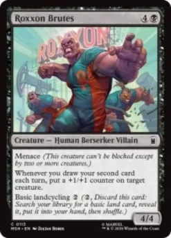 Roxxon Brutes (foil) - Marvel Super Heroes