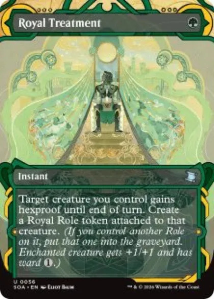Royal Treatment (#056) (showcase) - Secrets of Strixhaven Mystical Archive
