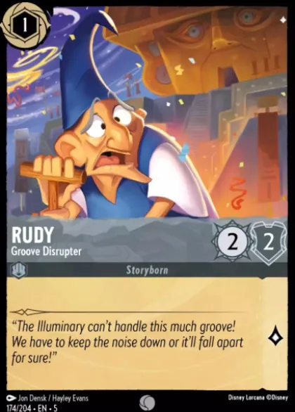 Rudy, Groove Disrupter (foil) - Shimmering Skies