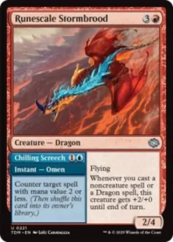 Runescale Stormbrood - Tarkir: Dragonstorm