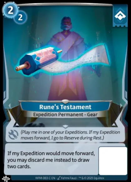Rune's Testament (C) - altered whispers 3