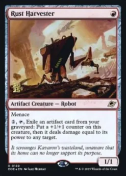 Rust Harvester (foil) - Edge of Eternities prerelease Promo's