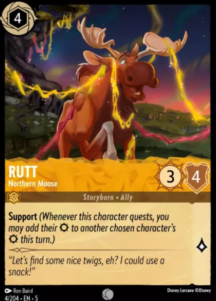 Rutt, Northern Moose (foil) - Shimmering Skies