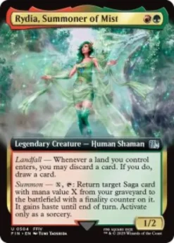 Rydia, Summoner of Mist (foil) (extended art) - Final Fantasy Varianten