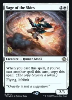 Sage of the Skies (foil) - Tarkir: Dragonstorm Prerelease Promo's