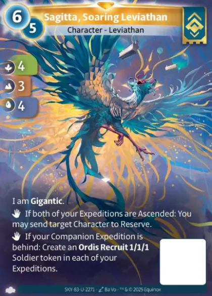Sagitta, Soaring Leviathan (U-2271) - skybound unique
