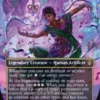 Saheeli, Radiant Creator (borderless) - Aetherdrift Commander
