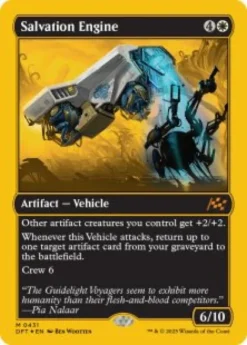 Salvation Engine (#431) (first-place foil) - Aetherdrift First-Place Box Toppers
