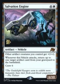 Salvation Engine (foil) - Aetherdrift Prerelease Promo's