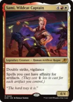Sami, Wildcat Captain (foil) - Edge of Eternities