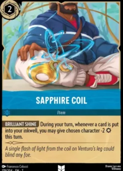 Sapphire Coil (foil) - Archazia's island