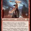 Sarkhan, Dragon Ascendant (foil) - Tarkir: Dragonstorm Planeswalker Stamped