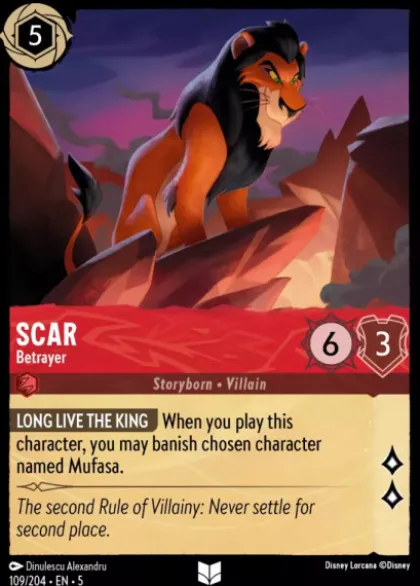 Scar, Betrayer (foil) - Shimmering Skies