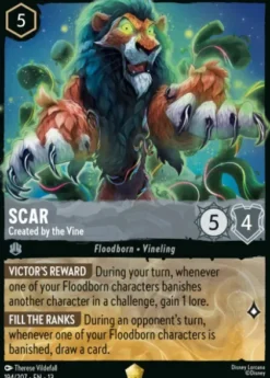 Scar, Created by the Vine (foil) - Attack of the Vine