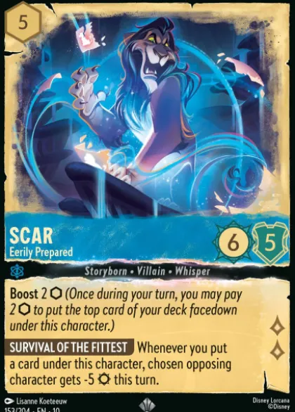 Scar, Eerily Prepared - Whispers
