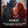 Scarlet front card - Marvel Super Heroes Commander