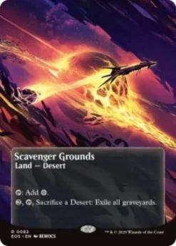 Scavenger Grounds (#82) (borderless) - Edge of Eternities Stellar Sights