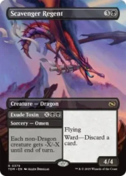 Scavenger Regent (borderless) - Tarkir: Dragonstorm Varianten