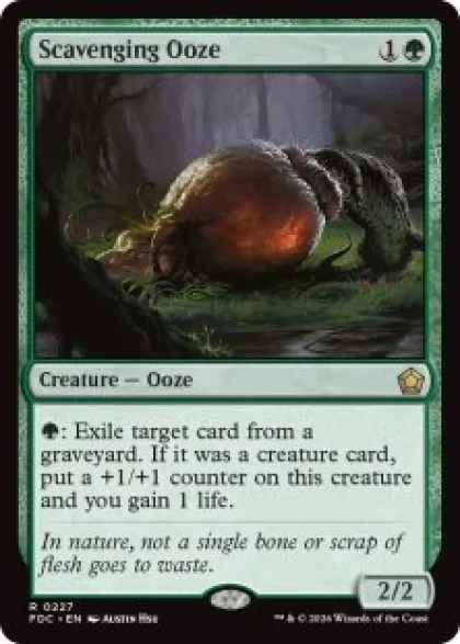 Scavenging Ooze - Foundations Commander Decks