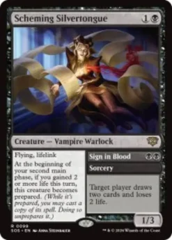 Scheming Silvertongue - Secrets of Strixhaven