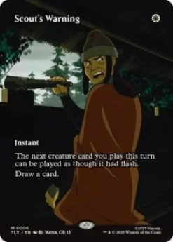 Scout's Warning (foil) (borderless) - Avatar: The Last Airbender Eternal Varianten