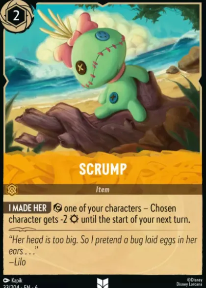 Scrump (foil) - Azurite Sea