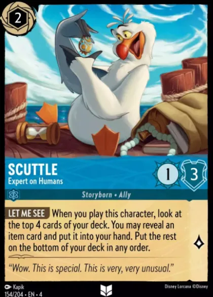 Scuttle, Expert on Humans (foil) - Ursula's Return