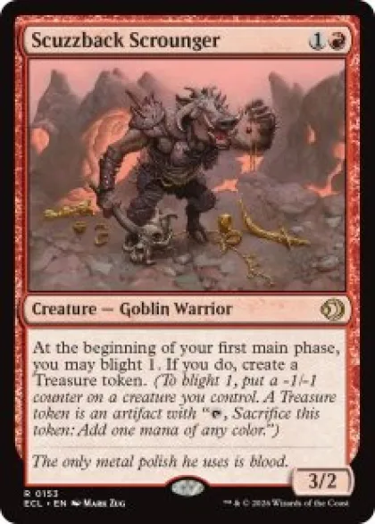 Scuzzback Scrounger (foil) - Lorwyn Eclipsed