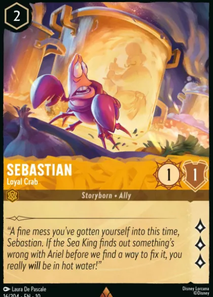 Sebastian, Loyal Crab - Whispers